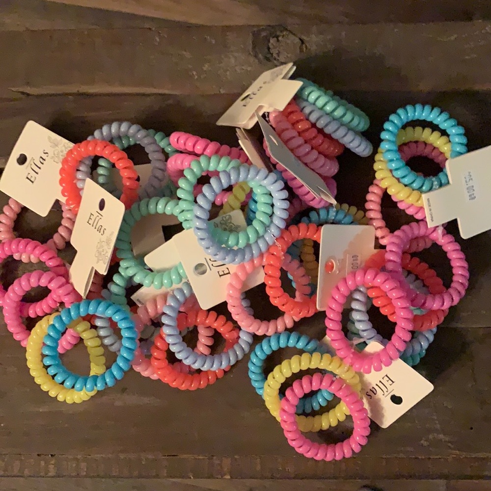 Ella spiral hair ties